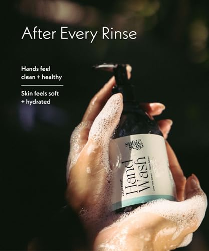 Image of Suhi & Sego Fresh Reset Hand Wash | Gentle, Moisturizing Liquid Soap with Neem & Aloe Vera | Refreshing Pear & Rose Fragrance | For All Skin Types | 300ml