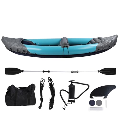 Kayak gonflable robuste anti-UV pour rafting et canoë à deux