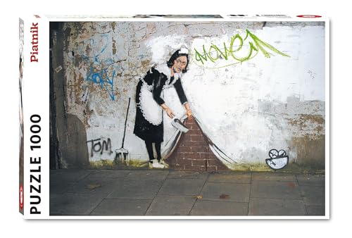 Piatnik 5542 Banksy 1000 Femme de ménage
