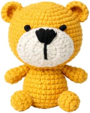 ARTSEECRAFT Bear Crochet Kit DIY Amigurumi for Beginners image 2