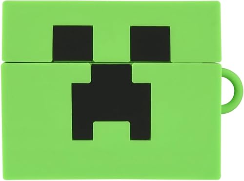 Gourmandies CMC-07A Silicone Case Creeper for Minecraft AirPods Pro (2nd Generation) / AirPods Pro