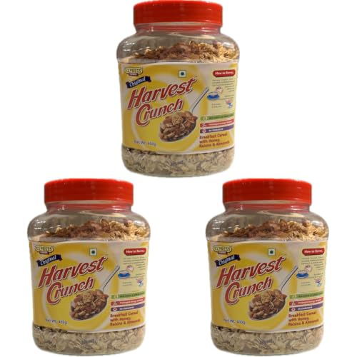 Image of Express Foods Harvest Crunch Breakfast Cereal 400g (Pack of 3)