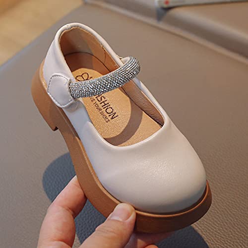 Fashion Four Seasons Children Casual Shoes Leather Shoes Thick Bottom Non Slip Hook Loop Leather Boots for Little Girls4