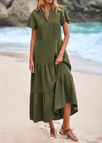 Image of KIRUNDO Summer Maxi Dresses for Women 2026