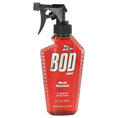 BOD man Fragrance Body Spray, Most Wanted, 8 fl oz