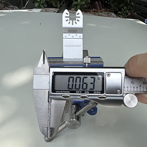 Xxgo 4 Pcs Oscillating Multi Tool Diamond Saw Blades For Grout Removal Flush Cutting Compatible With Bosch Dremel Fein Harbor Freight Makita Milwaukee Porter Cable Ridgid Ryobi Rockwell Xg3304D #TOP5