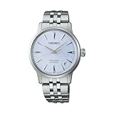 Seiko Presage Blue Dial orologio in acciaio inox per le donne SRPL61J