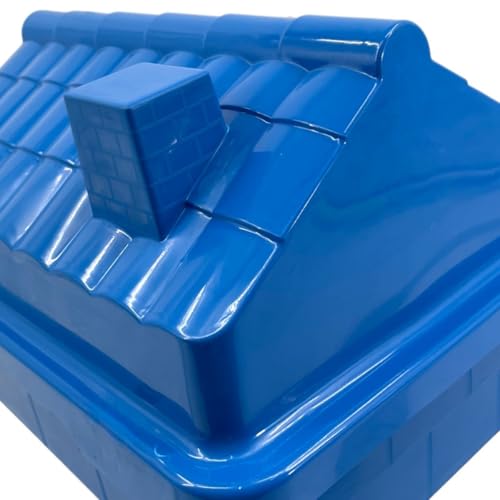 Casinha Pet para Cachorro Gato Conforto e Segurança Casa N1 (Azul, N1)
