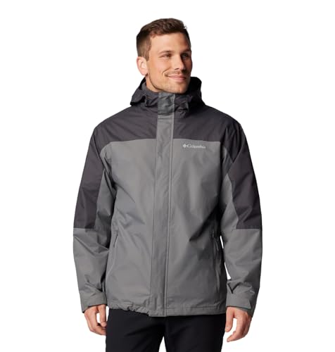 Image of Columbia Mens Tunnel Falls II Interchange Jacket