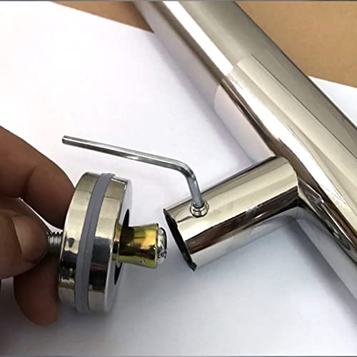 Poignée de porte push-pull en acier inoxydable 304 pour montage double face - 6
