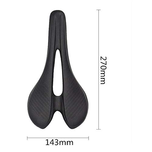 Selle de vélo à conception creuse et structure acier robuste - 2