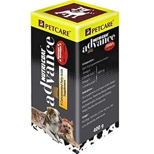 Dog Lovers Petcare Nutri-Coat Advance Conentrated Fatty Acids Supplement (400 Gm)