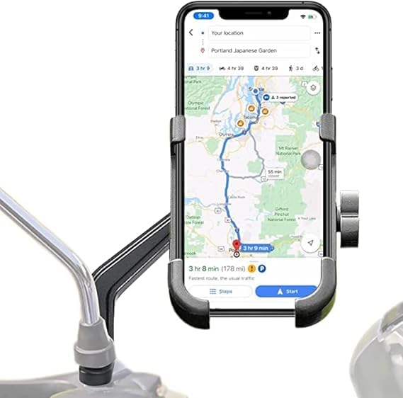 auto windy- Universal Metal Mobile Holder for Activa/SCOOTY Holder Rotating Bicycle Holder Motorcycle Cell Phone Cradle Mount Holder for All Mobile Phones Metal Bike Phone Holder (B0D33RCXZY) Amazon Price History, Amazon Price Tracker