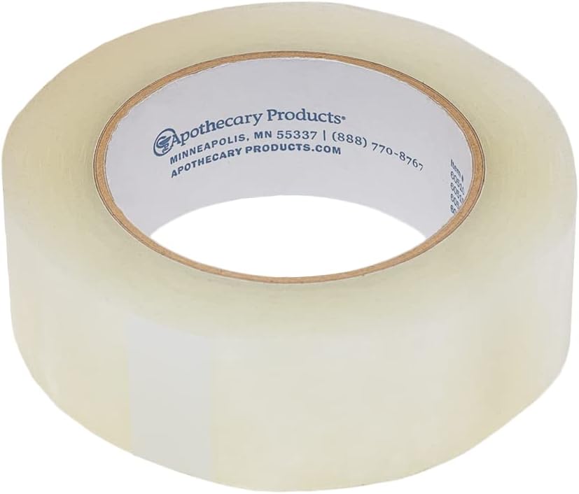 Apothecary Products Precision & Packaging Tape, For Labels on Dispenser Containers, 1.5 in Width, 72 Yards Length