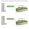 Garden Hoops Grow Tunnel, 6 Sets of 7FT Greenhouse Hoops for Raised Beds, Rust-Proof Fiberglass Frame for Garden Netting, Small Greenhouse Kit, Shade Cloth, Plant Row Covers, 30pcs #2