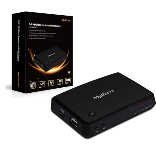 HD Cap X-II Broadcast Live Streaming Capture Card Switch, No PC Required Standalone HD 1080P HDMI to USB Game Recorder, Audio Video Capture Device for Education, Online Course, Video Conference - Thumbnail 2