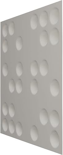 Miniatura 4 de Ekena Millwork 19 58 pulgadas de ancho x 19 58 pulgadas de alto, Emery EnduraWall decorativo 3D, Satin Hunt Club Verde (cubre 2.67 pies cuadrados).