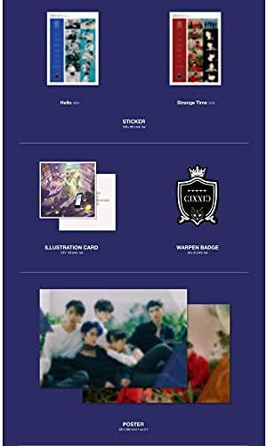 Miniatura 4 de WARNER MUSIC CIX - 'Hello' Capítulo 3 Hola, Tiempo Extraño (3er Mini álbum)+Beneficio de Pre-Orden+Póster Plegado+Juego de Tarjetas Fotos Extra