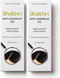 Dhathri Anti-Dandruff Hair Oil - 100ml Pack of 2 | Herbal Oil for Itchy Scalp | Ayurvedic Treatment for Men and Women-picture-42