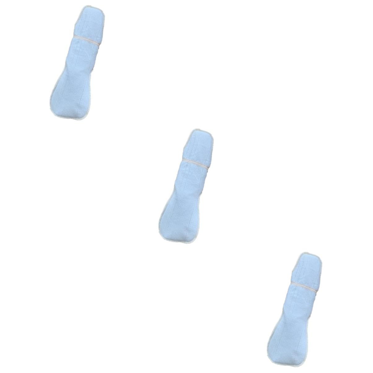 FRCOLOR 3 Piezas - Compresas Reutilizables Duraderas De Algodón Lavables Para Fugas 29 Cm Esenciales Para El Período Femenino