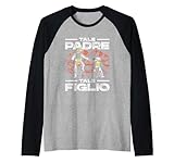 tale padre tale figlio motorista motocross mx maglia con maniche raglan