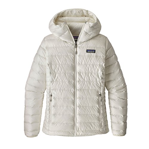 Patagonia Damen W's Down Sweater Hoody, Birch White, L