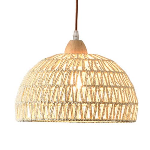 Lampe suspendue japonaise en fer pour éliminer la lumière agressive de votre salle à manger