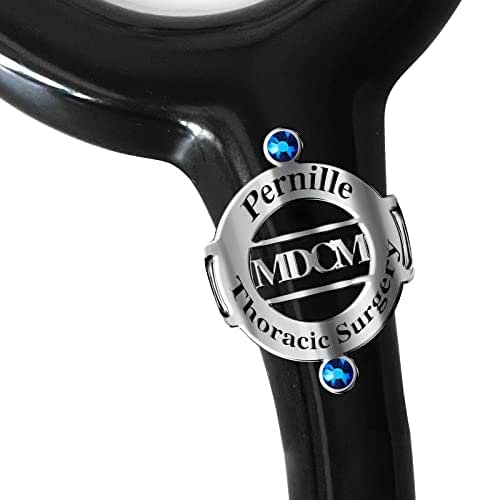 bellblow Stethoscope ID Tag Charms Personalized Stethoscope Name Tag Handmade