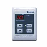 Rinnai MC-91-2W Standard Remote Controller - Residential or Commercial, 98-Degree -140-Degree F, White