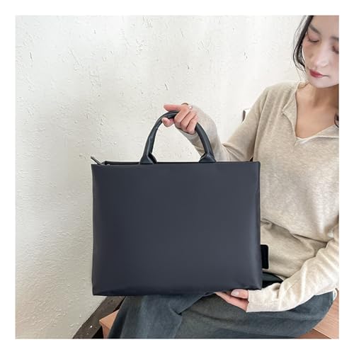 Bolso para Laptop Unisex Negro de Nylon miniatura 3