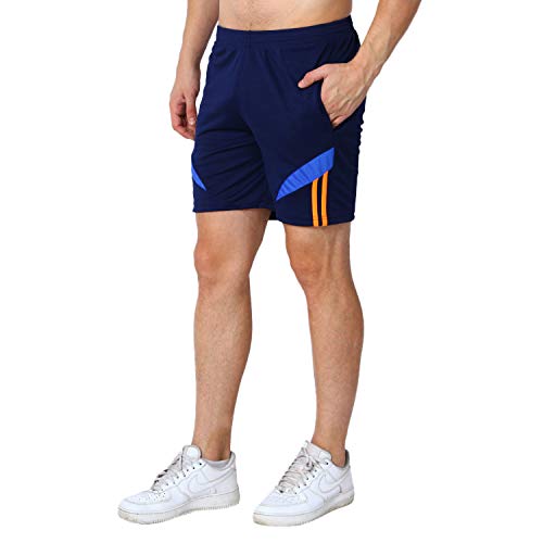 Image of DIA A DIA Lightweight Men's Honeycomb Shorts Length, Easy Care, Quick Dry, Elastic Drawstring, 2 Zipper Pockets - Nightwear, Sports & Casual Wear