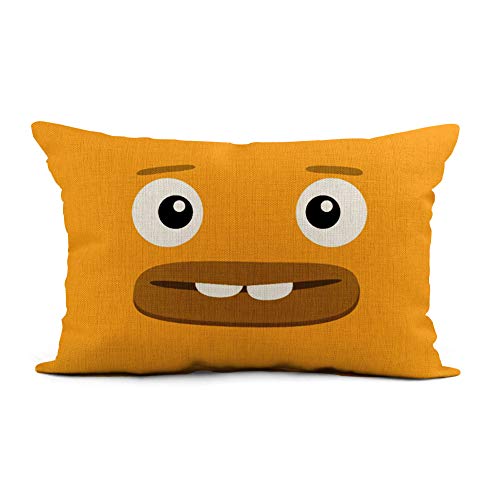 Topyee Throw Pillow Cover 12x20 Inch Big Bbss Sleep 21 Block Singsong Unicorns Burping Rainbows Home Decor Pillowcase Lumbar Pillow Case Cushion Cover for Sofa Couch Bed