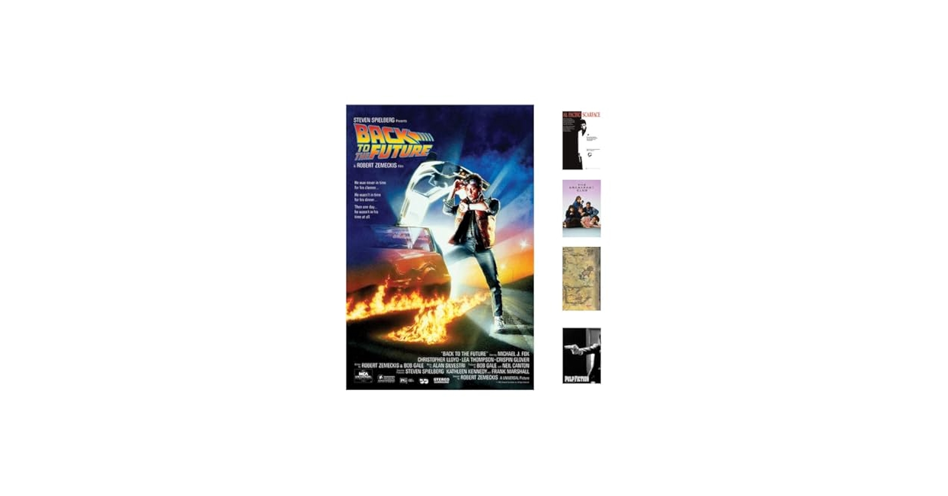 Amazon.com: Back To The Future - Movie Poster (Regular Style