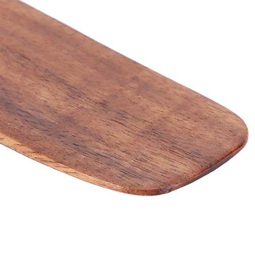 Teak Cream Spatula, Spurtle Wooden Cooking for Household Kitchen Utensil Dabla Spatula Cooking Utensils NonStick Wooden - Image 2