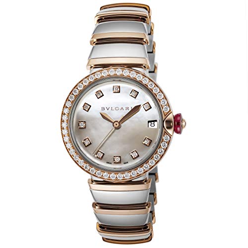 �r���v BVLGARI(�u���K��) LU33WSPGDSPGD/11 �z���C�g�p�[�������� ���f�B�[�X [���s�A���i]