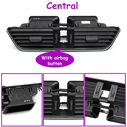Grille aération Skoda Octavia 3 centrale climatisation 5E0820951