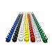 Rayson CR-12-100-M Plastic Binding Combs 1/2in. 21-Ring, 90-Sheet Capacity, Colorful Comb Binding Spines, Max. Binding A4 Size Paper (8.3