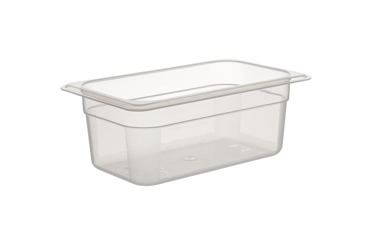1/4 Dikdörtgen PP Gastronom Küvet Gövde 265x162x100