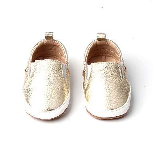 Starbie Anti-Slip Baby Moccasins, Boy's & Girl's Baby Shoes, Toddler Leather Shoes, Toddler