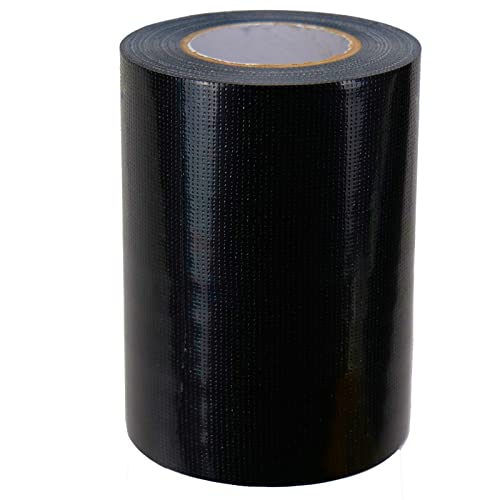 Image of Super Strong Duct Tape 8 Inch x 32 Feet Multi-Purpose Heavy Duty Waterproof Duct Tape for Crafts & Home Improvement, Black