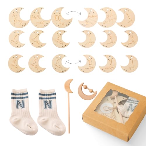 Image of Baby Gift Set for Newborn New Baby Gift Set - Newborn Baby Essentials Baby Bath Set with Baby Blanket Baby Rattle - New Born Baby Girls Gift & Baby Boy Gifts for Baby Shower