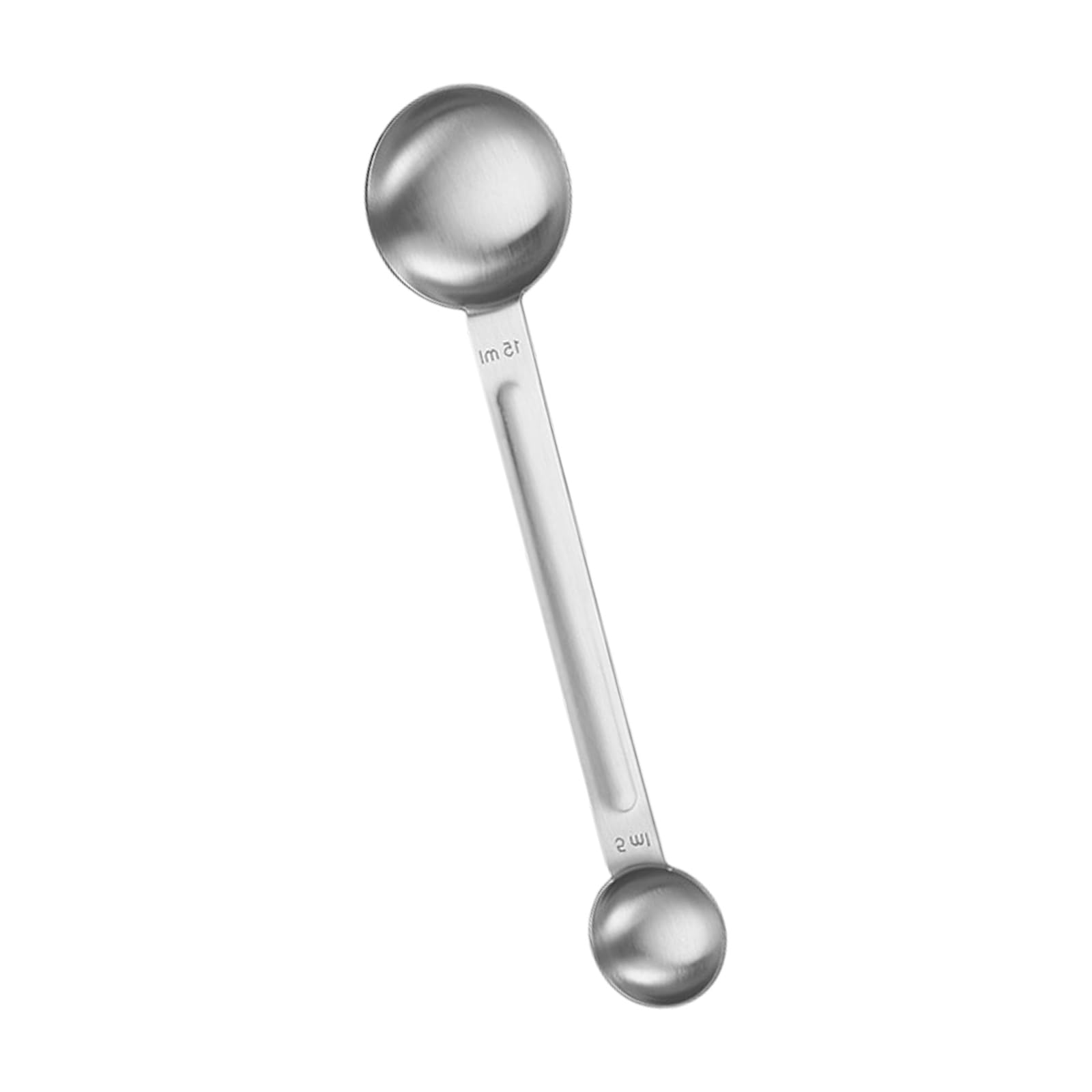 YWLUUOO Professional Double Side Measuring Spoon Coffee Tamping Scoops for Coffees Beans Flour Sugar Ergonomic Double Ended with Scale for