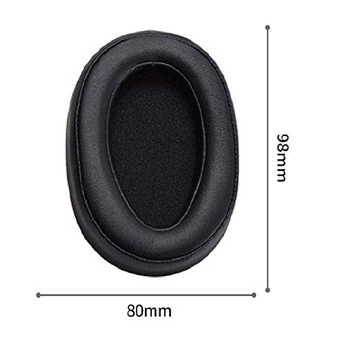 Tamkyo Headphone Sleeve Ear Cushion Ear Muffs Leather Sleeve Ear Muff Ear Cushions Suitable for MDR-100ABN WH-H900N… - Image 6
