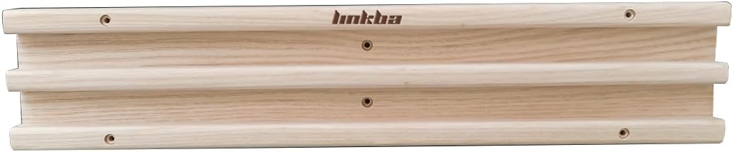 YZY Wood Fingerboard ,Professional Rock Climbing Training Board, Pull Up Wood Climbing Fingerboard Grip Hand Board, Doorway Strength Trainer for Strengthening Fingers Hands and Wrists Natural Colour