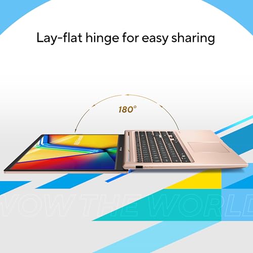 Image of ASUS Vivobook 15 Laptop - 15.6 inch FHD Touchscreen - Intel Core 5 120U - 16GB RAM - 512GB SSD - Windows 11 Home - Terra Cotta - F1504VAP-AB56-PK
