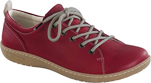 Birkenstock Shoes ''Islay'' from Leather in Dark Red 36.0 EU W