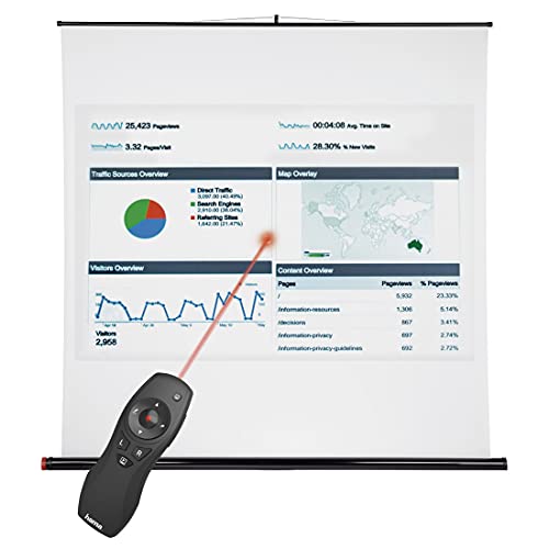 Télécommande de présentation Hama X-Pointer pour animer vos réunions PowerPoint avec aisance