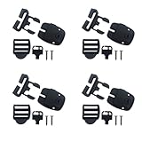 4 Sätze Hot Wanne Abdeckung Clips, Hot Wanne Abdeckung Latches Clip Lock Reparaturset mit Schlüssel und Schrauben, Hot Wanne Hardware Zubehör
