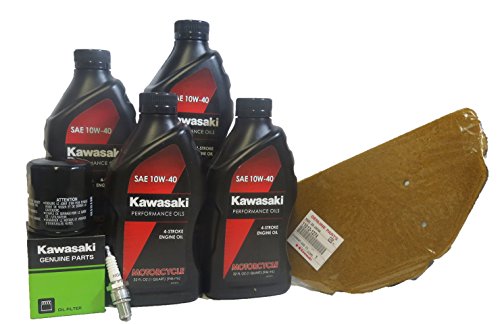 2007-2008 Kawasaki Zzr600 Complete Maintenance Kit