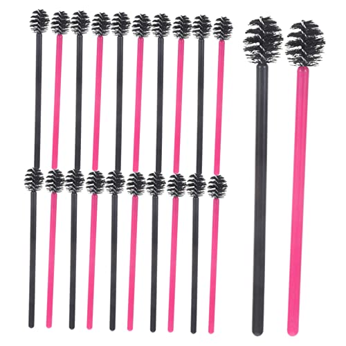 FOMIYES Mascara Brush Set 100pcs Disposable Lash Brush for Eyebrows Safe Portable Makeup Tools